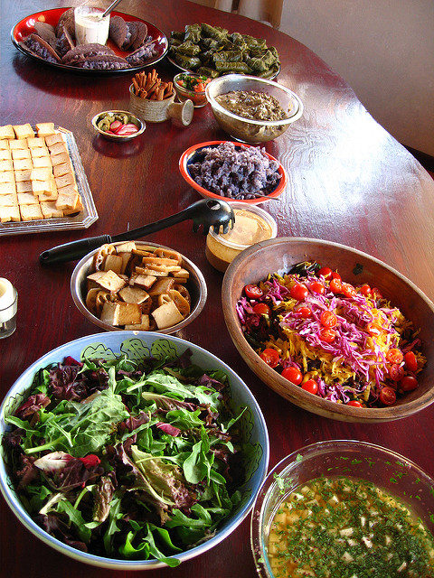 After school thanksgiving potluck