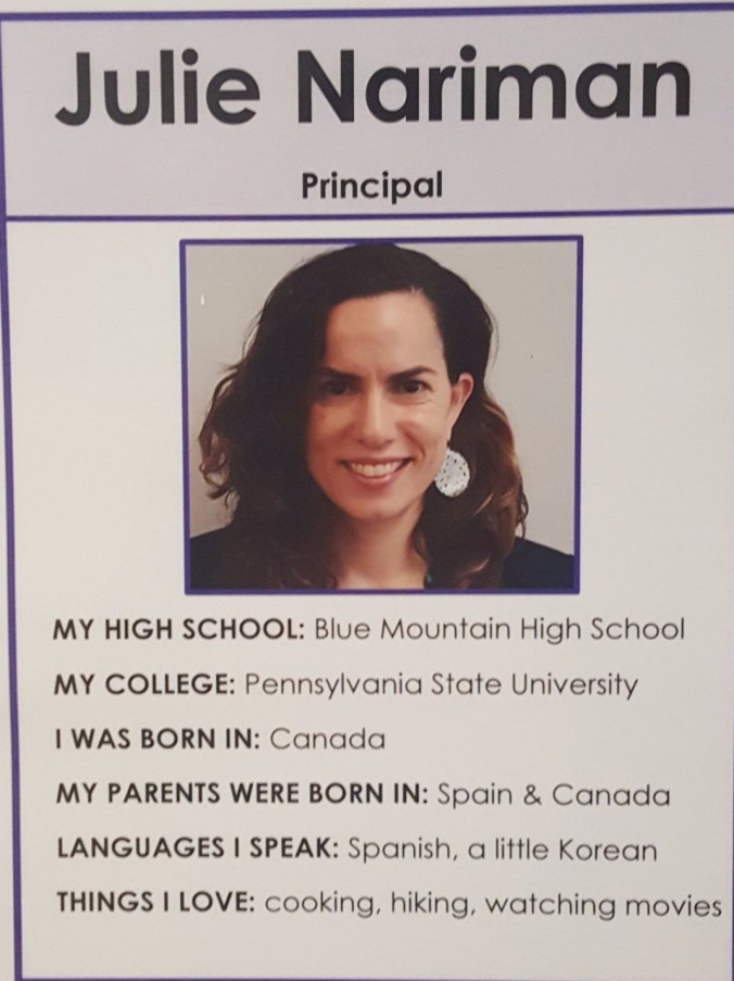 Julie Nariman Principal